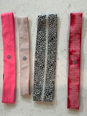 Set of 4 Lululemon Headbands